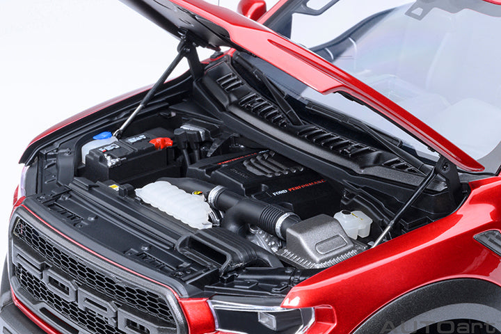 AUTOart 2019 Ford F-150 Raptor Supercrew Ruby Red 1:18