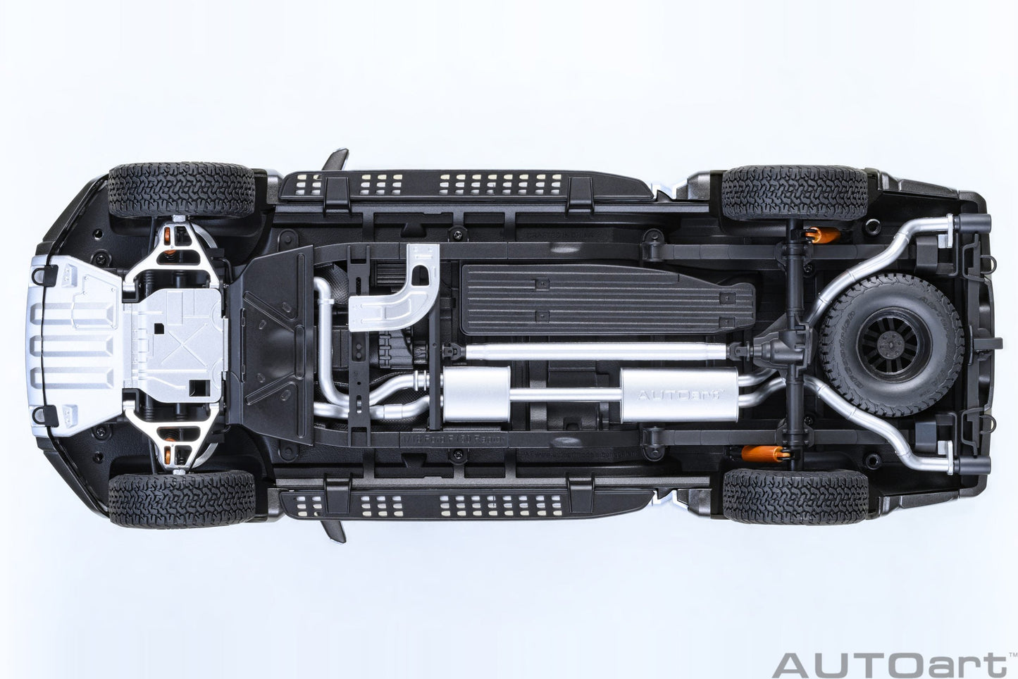 AUTOart 2019 Ford F-150 Raptor Supercrew Ingot Silver 1:18
