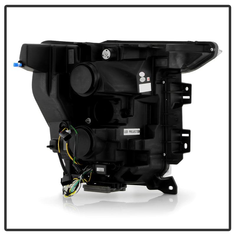 SPYDER Ford F150 20-21 Quad High-Power LED Module - Black (PRO-YD-FF15021HALAP-SBSEQ-BK) 5088833