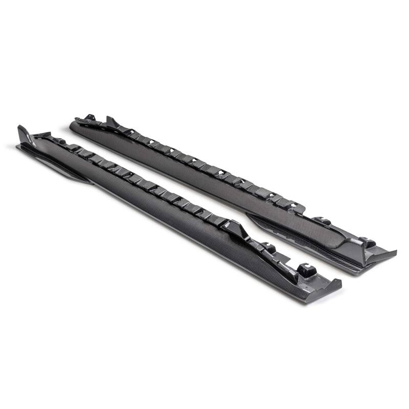 Anderson Composites 2024 Ford Mustang Type-GT5 Carbon Fiber Side Rocker Panel Splitter AC-SS24FDMU-GT5