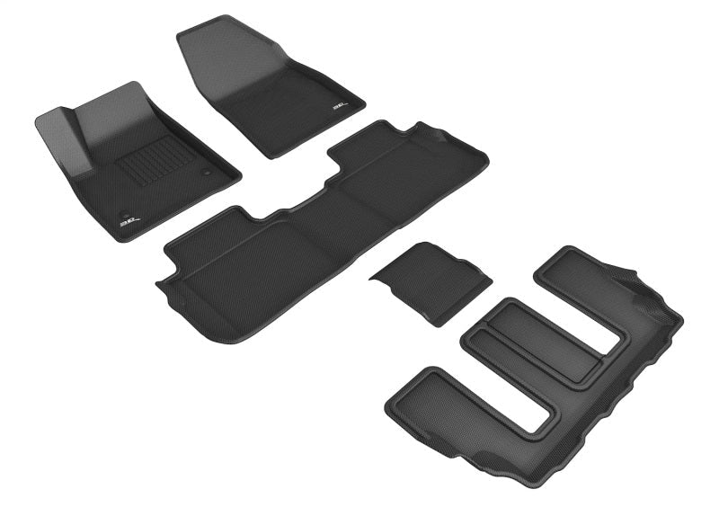 3D MAXpider 20-24 Cadillac Xt6 With Bucket 2Nd Row Kagu Black R1 R2 R3 L1CD02101509