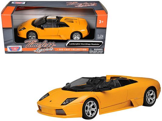 Rapid Vehicles Lamborghini Murcielago Roadster Orange 1/24 Diecast Model Car by Motormax  free...