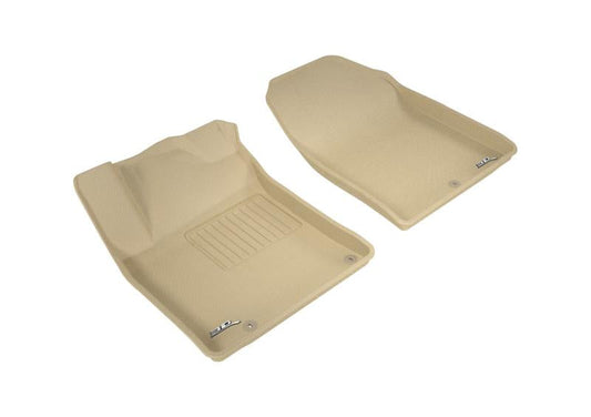 FR SPORT 3D MAXpider 2018-2020 Hyundai Elantra GT Kagu 1st Row Floormat - Tan L1HY08111502