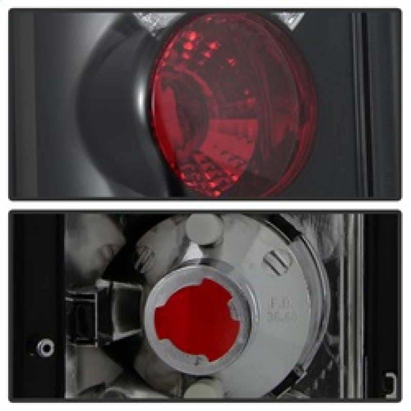 FR SPORT Spyder Ford Excursion 00-06/Econoline 150/250/350/450/550 95-06 Euro Tail Lights Blk...
