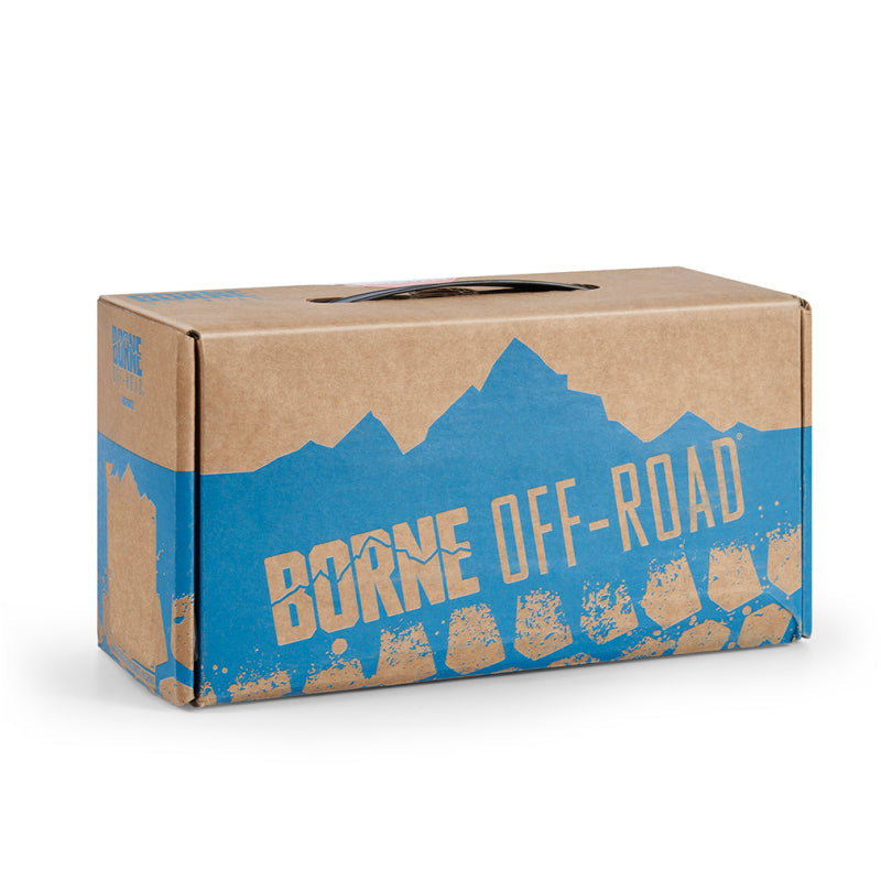 Borne Off-Road Medium-Duty Ratchet Tie-Down Kit (4-Pack) Blue BNRTC-TDMD-4BL
