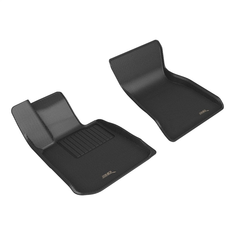 3D MAXpider 22-24 BMW i4 (G26) R1 Floor Mat - Kagu Black L1BM12911509