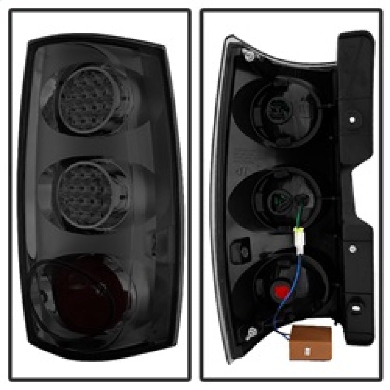 FR SPORT SPYDER Xtune Chevy Suburban/GMC Yukon/Yukon Denali 07-14 LED Tail Lights Smoked...