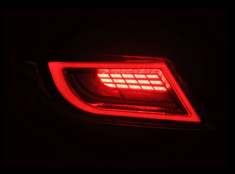 AlphaRex 22-24 Toyota GR86 LUXX LED Taillights Alpha-Black 675040 *Discontinued