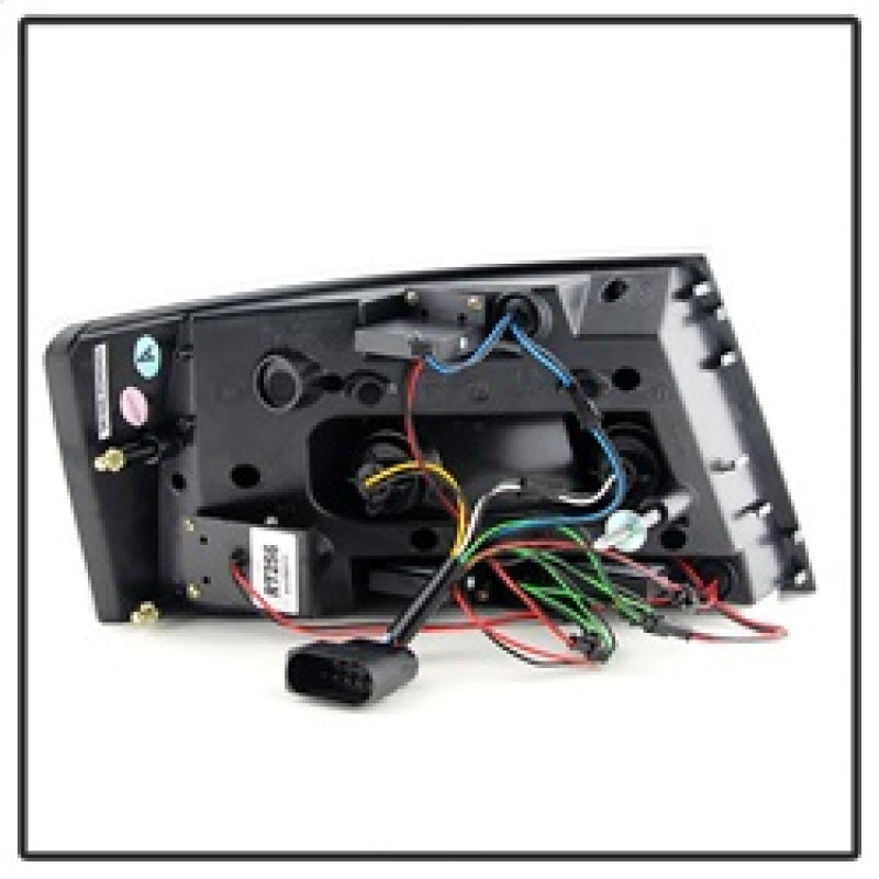 Spyder Audi A6 05-08 4Dr Sedan Only Light Bar LED Tail Lights Smke ALT-YD-AA605V2-LBLED-SM 5080776