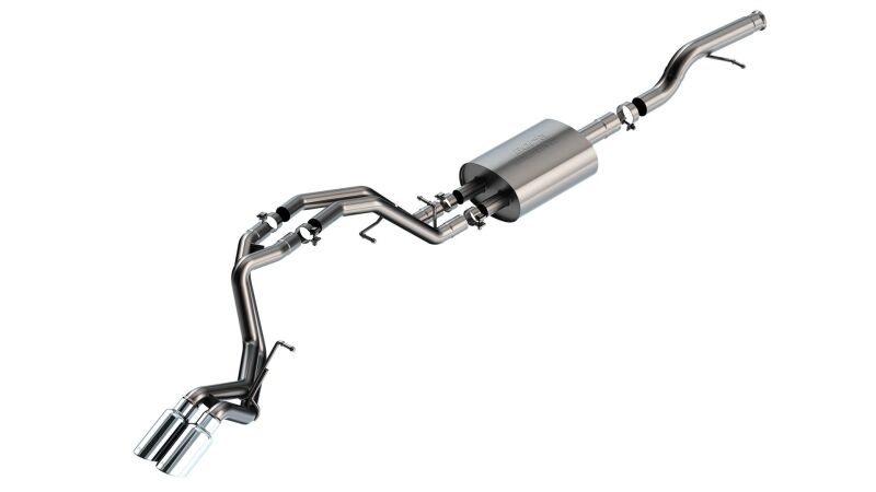 FR SPORT Borla 21-22 Chevrolet Tahoe 5.3L V8 2/4WD Touring Cat-Back Exhaust (Stainless) 140854