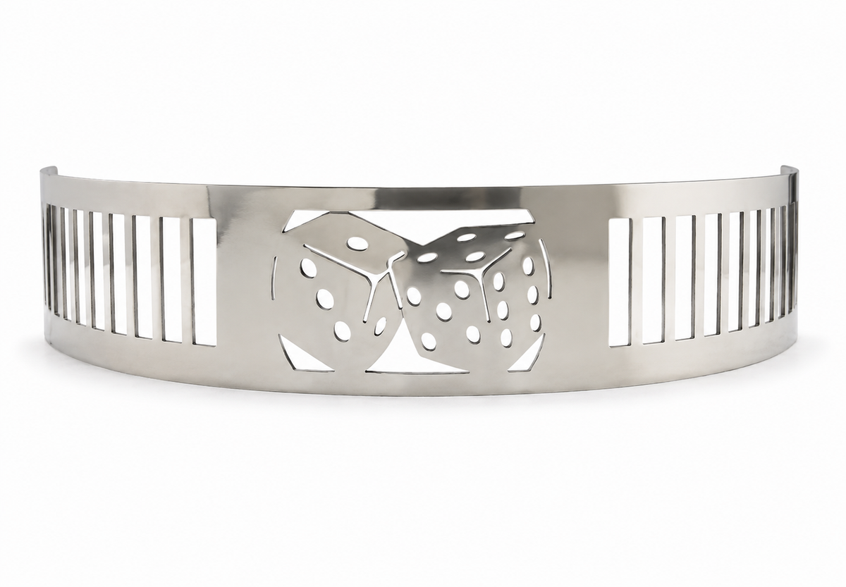 Granatelli Blingz Beauty Bandz 14" x 3" Air Cleaner Grill – Craps – 750000