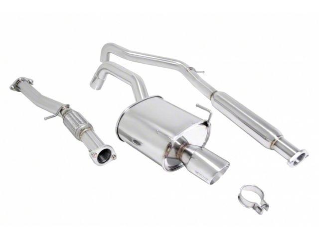 Megan Racing Cat-Back Exhaust for 2012+ Fiat 500 Stainless Steel 3.5x4.5 Roll Tip