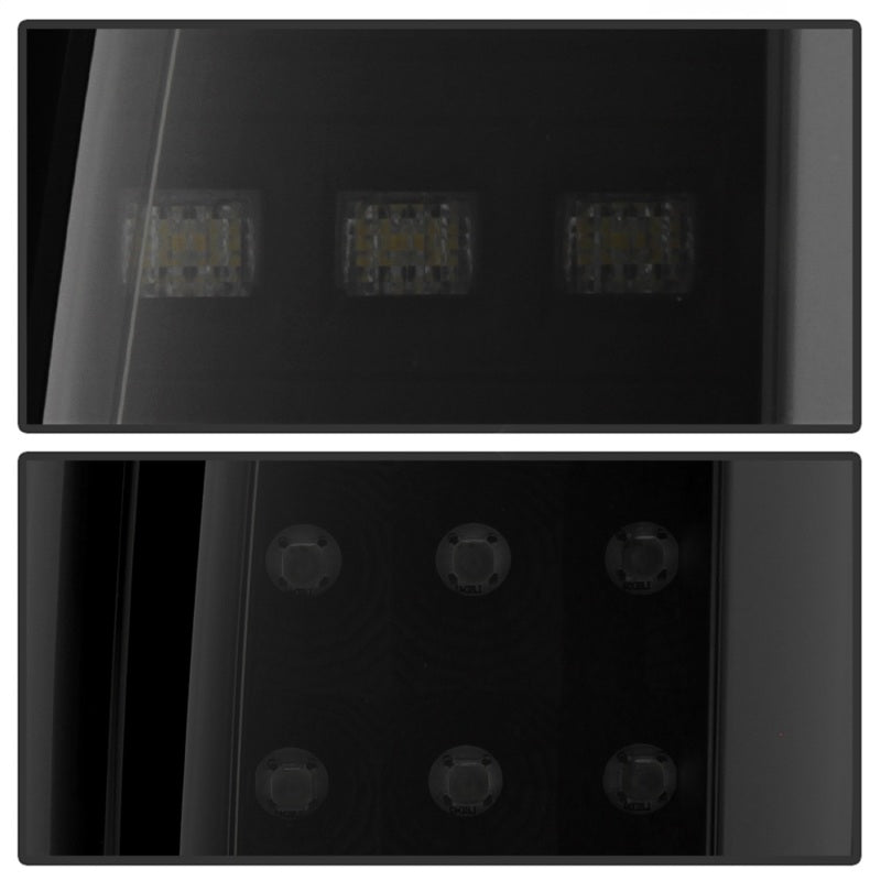 FR SPORT Spyder Chevy Tahoe / Suburban 15-17 LED Tail Lights - Black Smoke (ALT-YD-CTA15-LED-BSM)...