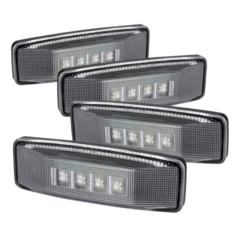 FR SPORT SPYDER Xtune Dodge Ram 94-02 Dually 2 Red LED+2 Amber LED Fender Lights 4pcs Clear...