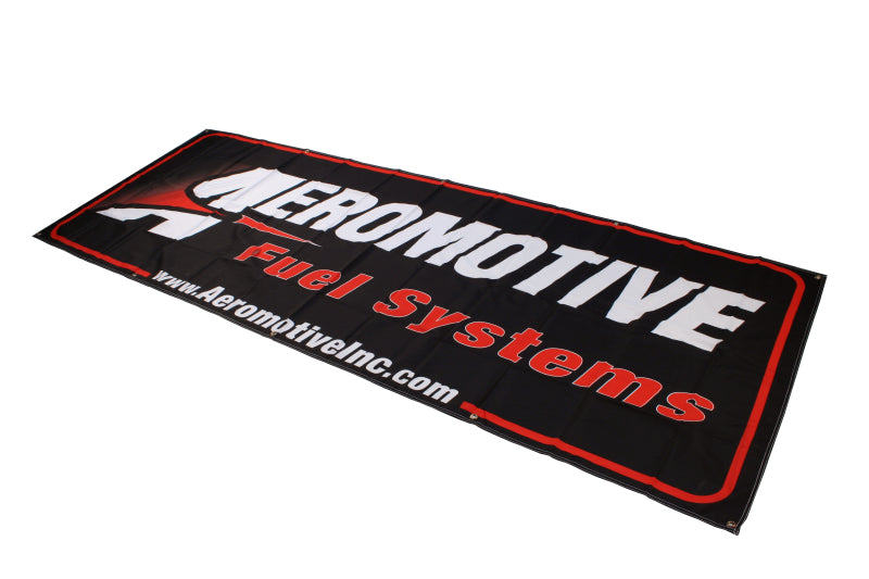Aeromotive  Banner - 32" x 92" Cloth with Metal Eyelets