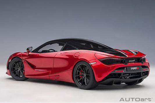STM Diecast AUTOart 2017 Mclaren 720S Memphis Red Metallic 1:18 - View 2