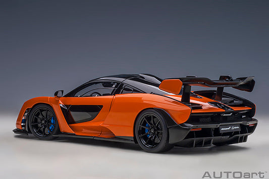 STM Diecast AUTOart Mclaren Senna Trophy Mira Orange 1:18 - View 2
