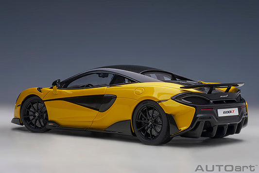 STM Diecast AUTOart Mclaren 600LT Coupe Sicilian Yellow 1:18 - View 2