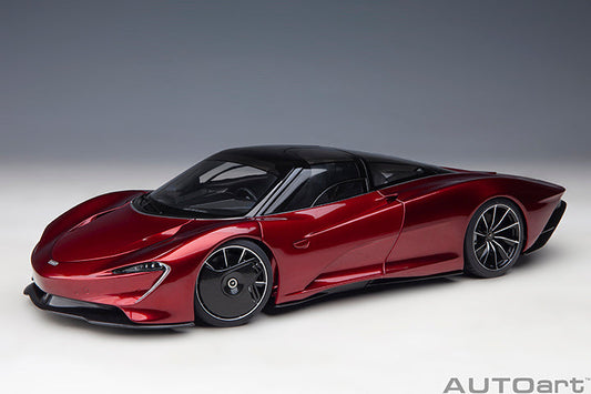 STM Diecast AUTOart Mclaren Speedtail Volcano Red 1:18