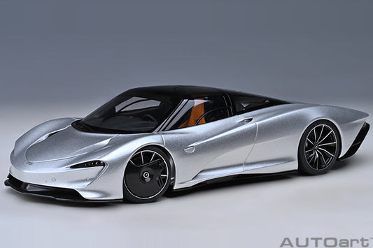 STM Diecast AUTOart Mclaren Speedtail Supernova Silver 1:18