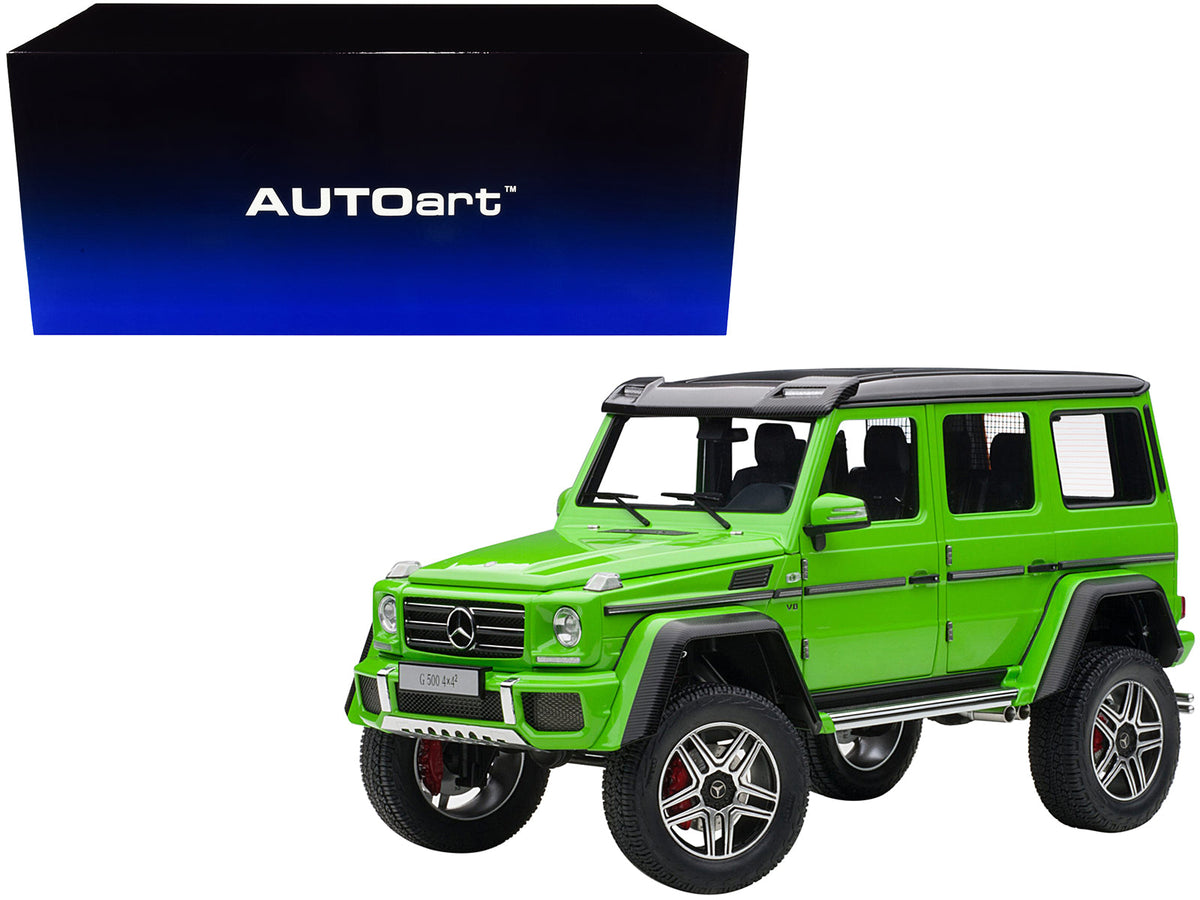 Rapid Vehicles Mercedes Benz G500 4X4 2 Alien Green 1/18 Model Car by Autoart  free shipping USA...
