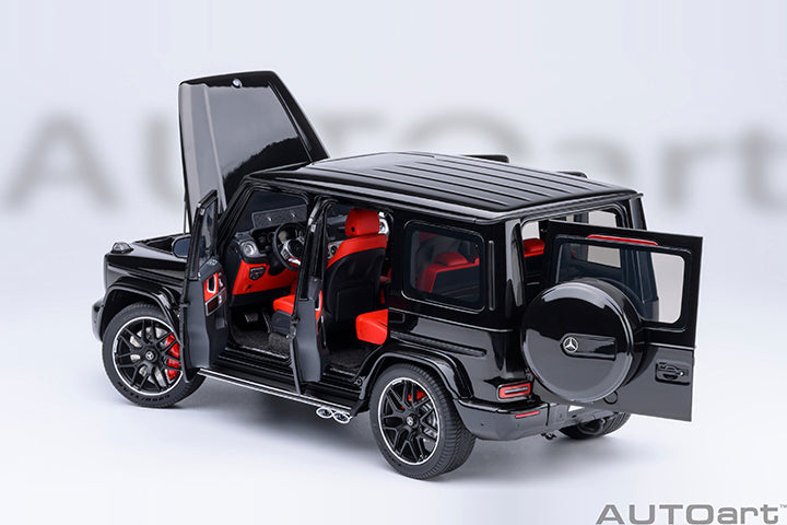 AUTOart 2019 Mercedes-Benz G63 AMG 4x4 G-Class Gloss Black 1:18