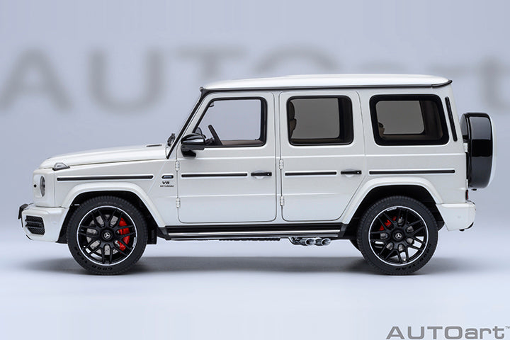 AUTOart 2019 Mercedes-Benz G63 AMG 4x4 G-Class Designo Brilliant White 1:18