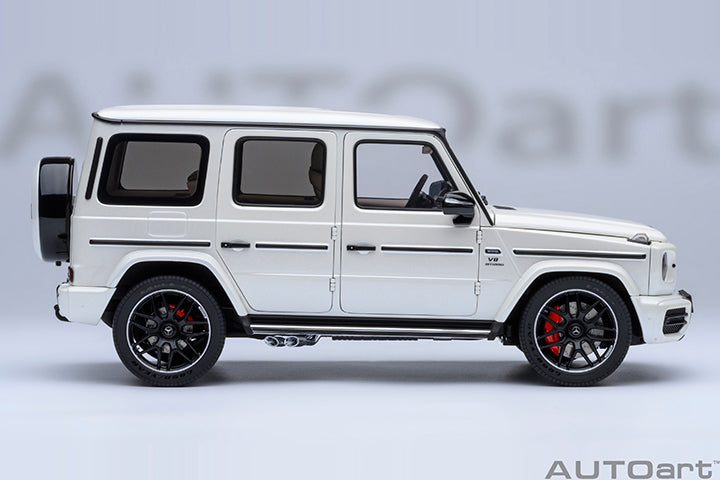 AUTOart 2019 Mercedes-Benz G63 AMG 4x4 G-Class Designo Brilliant White 1:18