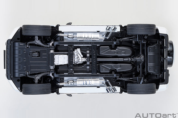 AUTOart 2019 Mercedes-Benz G63 AMG 4x4 G-Class Designo Brilliant White 1:18