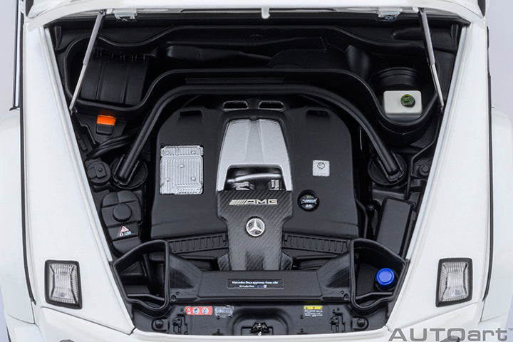 AUTOart 2019 Mercedes-Benz G63 AMG 4x4 G-Class Designo Brilliant White 1:18