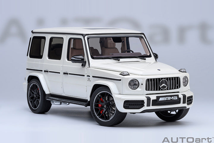 AUTOart 2019 Mercedes-Benz G63 AMG 4x4 G-Class Designo Brilliant White 1:18