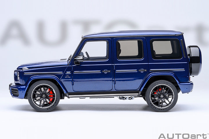 AUTOart 2019 Mercedes-Benz G63 AMG 4x4 G-Class Brilliant Blue Metallic 1:18
