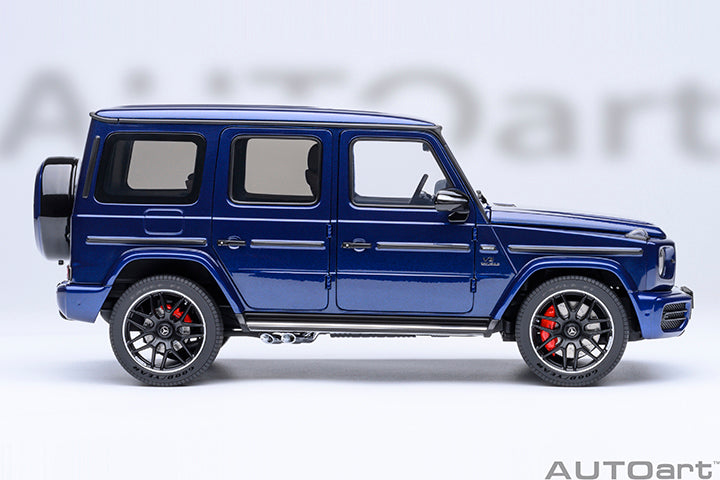 AUTOart 2019 Mercedes-Benz G63 AMG 4x4 G-Class Brilliant Blue Metallic 1:18