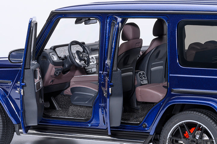 AUTOart 2019 Mercedes-Benz G63 AMG 4x4 G-Class Brilliant Blue Metallic 1:18