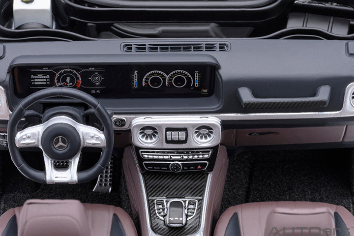 AUTOart 2019 Mercedes-Benz G63 AMG 4x4 G-Class Brilliant Blue Metallic 1:18