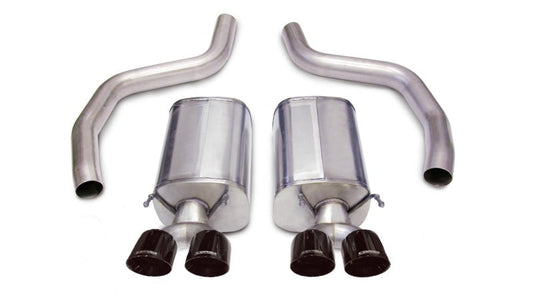 FR SPORT Corsa Performance 06-13 Chevrolet Corvette C6 Z06 7.0L V8 Black Sport Axle-Back Exhaust