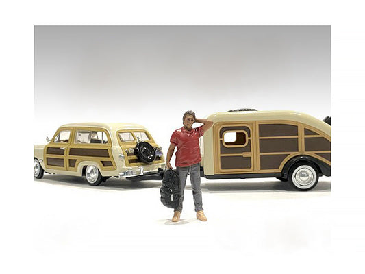 "Campers" Figure 4 for 1/24 Scale Models by American Diorama  free shipping USA