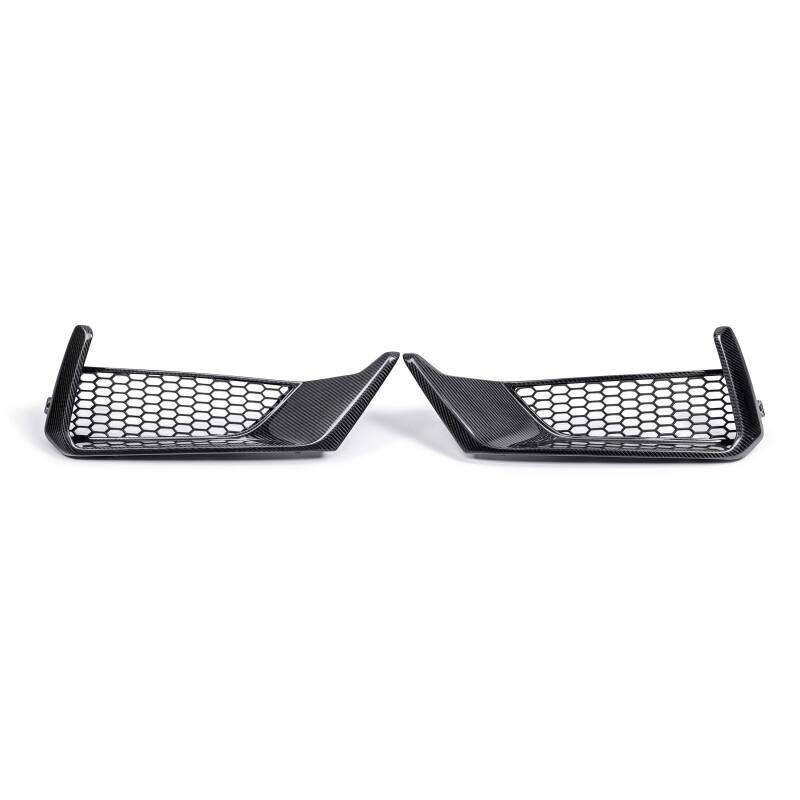 Anderson Composites 2024 Ford Mustang Dark Horse Carbon Fiber Front Bumper Inserts AC-FBI24FDMUDH