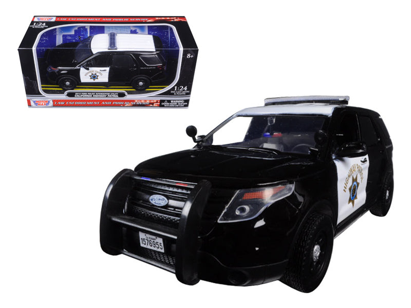 Rapid Vehicles 2015 Ford Interceptor Police Utility "California Highway Patrol" (CHP) Black and...