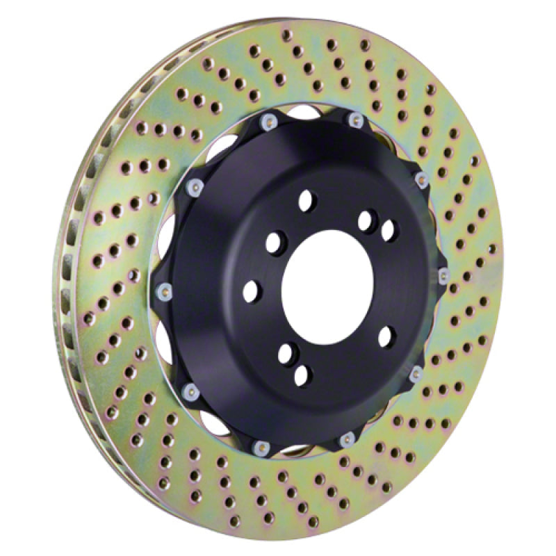 Brembo 03-10 Viper SRT-10 Rear 2-Piece Discs 355x32 2pc Rotor Drilled 201.8002A