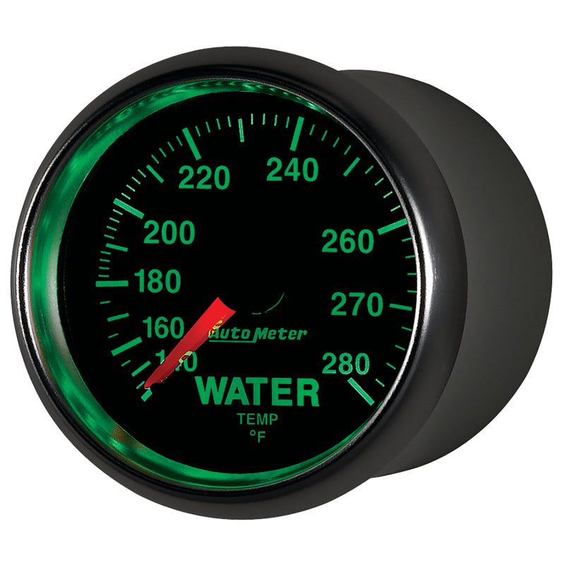 AutoMeter Gauge Water Temp 2-1/16in. 140-280 Deg. F Mechanical Gs 3831