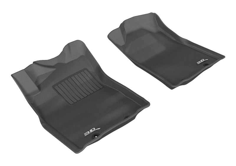 FR SPORT 3D MAXpider 2012-2015 Toyota Tacoma Reg/Acs Cab Kagu 1st Row Floormat - Black L1TY09111509