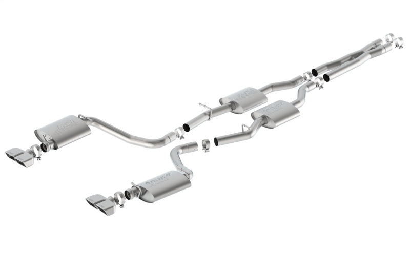797 Performance, LLC Borla 15-16 Dodge Challenger R/T 5.7L Dual Rectangle Angle Cut Dual Split...
