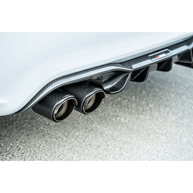 FR SPORT Akrapovic 2018+ BMW M2 Competition/M2 CS (F87N) Slip-On Line (Titanium) w/Carbon Fiber...
