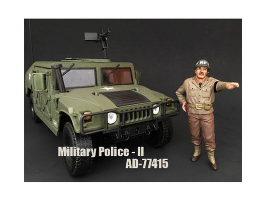 Rapid Vehicles WWII Military Police Figure II For 1:18 Scale Models by American Diorama  free...