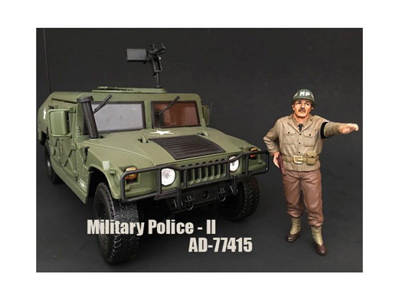 Rapid Vehicles WWII Military Police Figure II For 1:18 Scale Models by American Diorama  free...