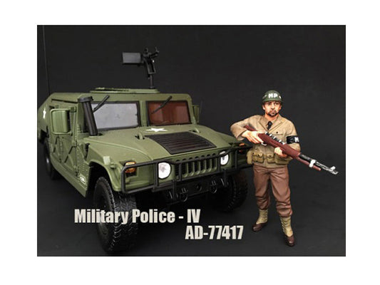 Rapid Vehicles WWII Military Police Figure IV For 1:18 Scale Models by American Diorama  free...