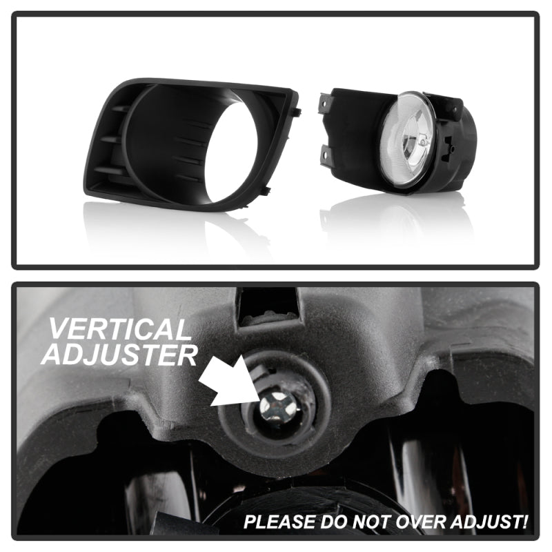 FR SPORT Spyder Toyota Sequoia 08-16 OEM Style Fog Lights w/OEM Fit Switch - Fog...