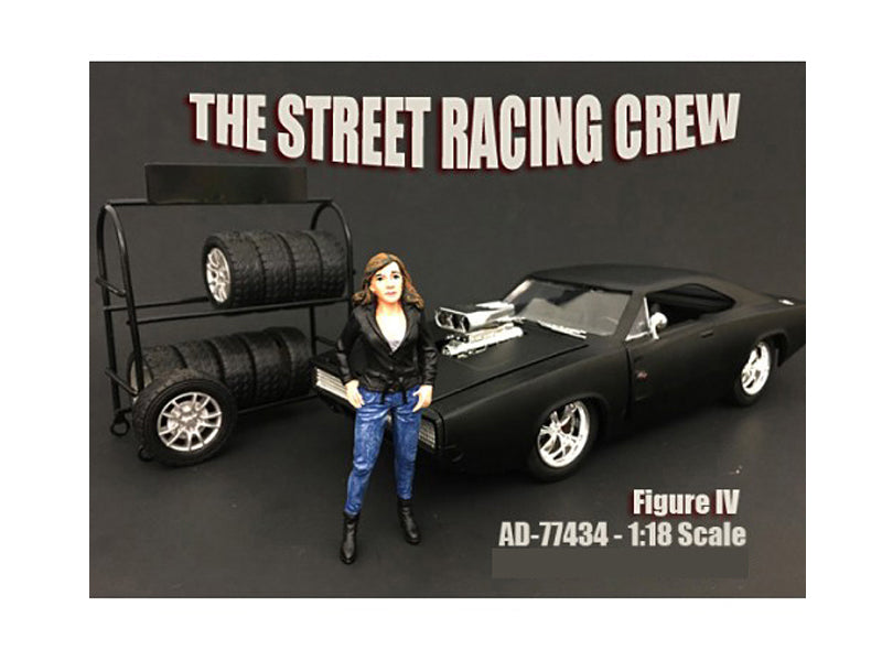 Rapid Vehicles The Street Racing Crew Figure IV For 1:18 Scale Models by American Diorama  free...
