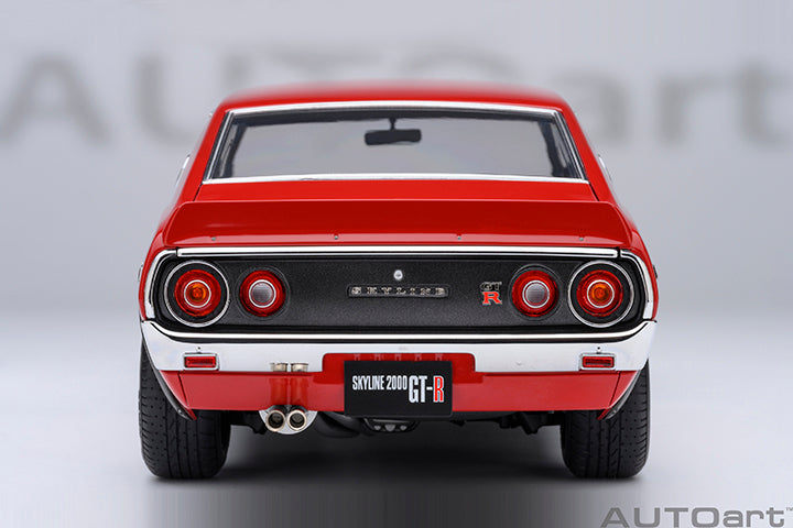 AUTOart Nissan Skyline 2000 GT-R (KPGC110) Z-Tune Red 1:18